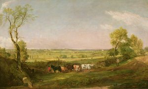 Dedham Vale : Matin, vers 1811